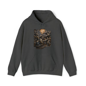 "He Is" God Inspired Hoodie - Heavy Blend