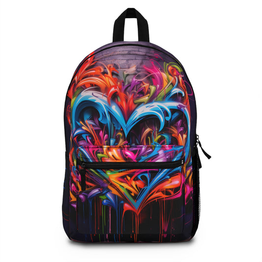 Graffiti Backpack - Express Your Individuality