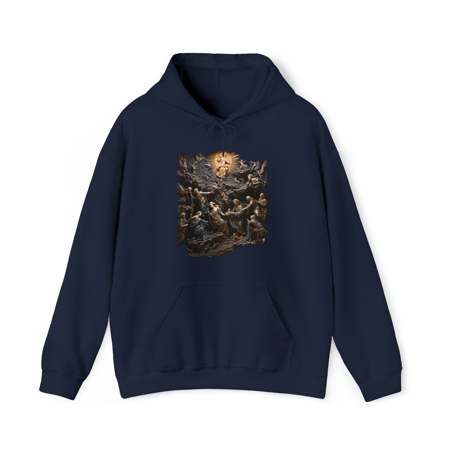 "He Is" God Inspired Hoodie - Heavy Blend