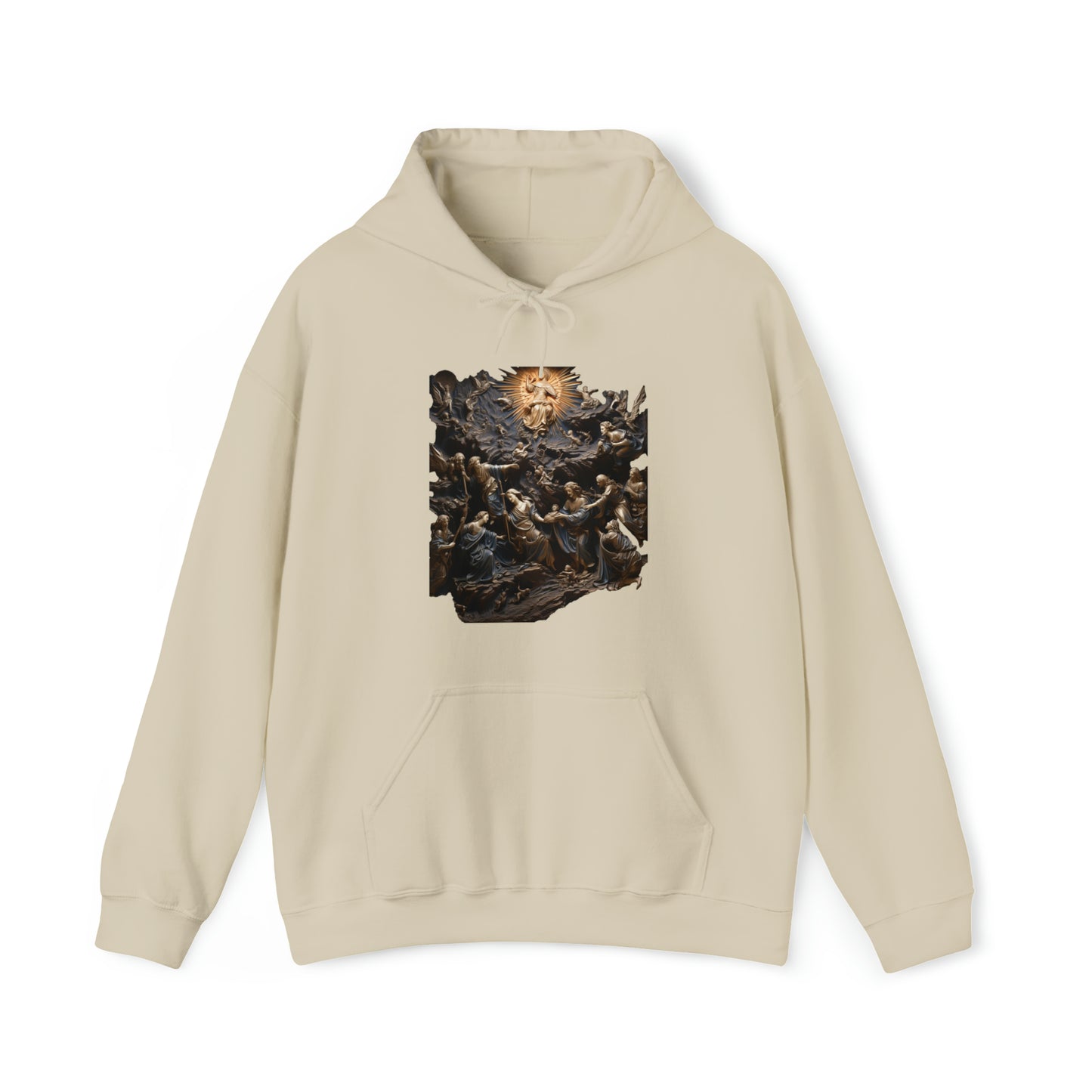 "He Is" God Inspired Hoodie - Heavy Blend